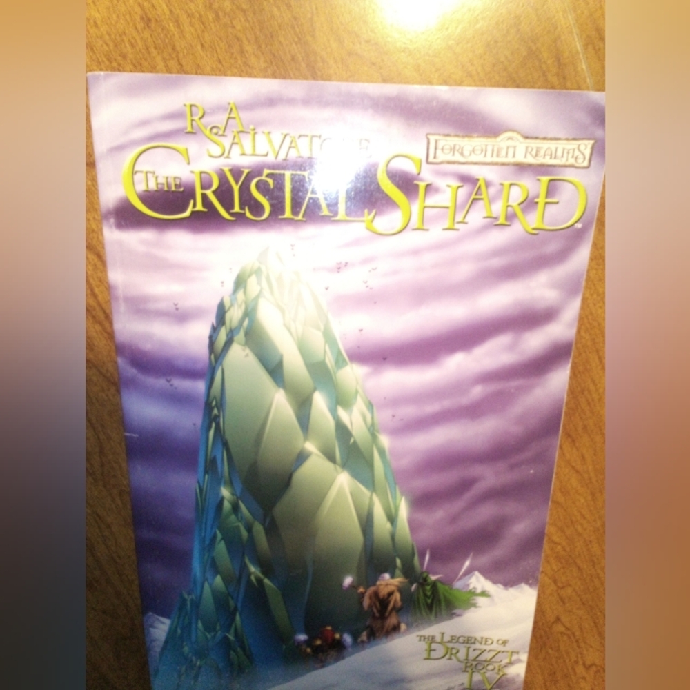 Forgotten Realms The Crystal Shard Legend Of Drizzt Book 4 2007 R.A. Salvatore